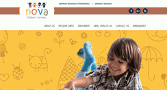 Desktop Screenshot of novachildrensdentistry.com